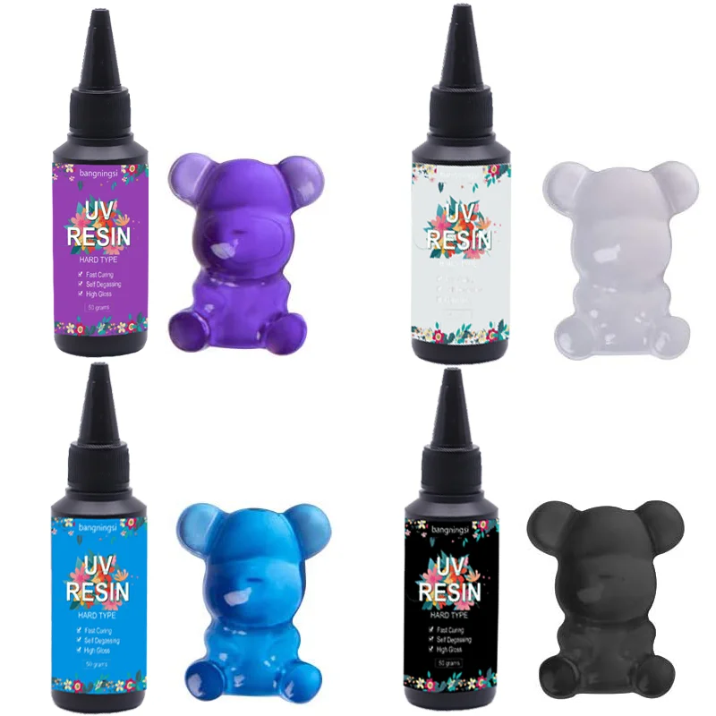 Wholesale manufacturer UV Color Resin Epoxy Resin Fast Drying No Mixing No Pigment Needed