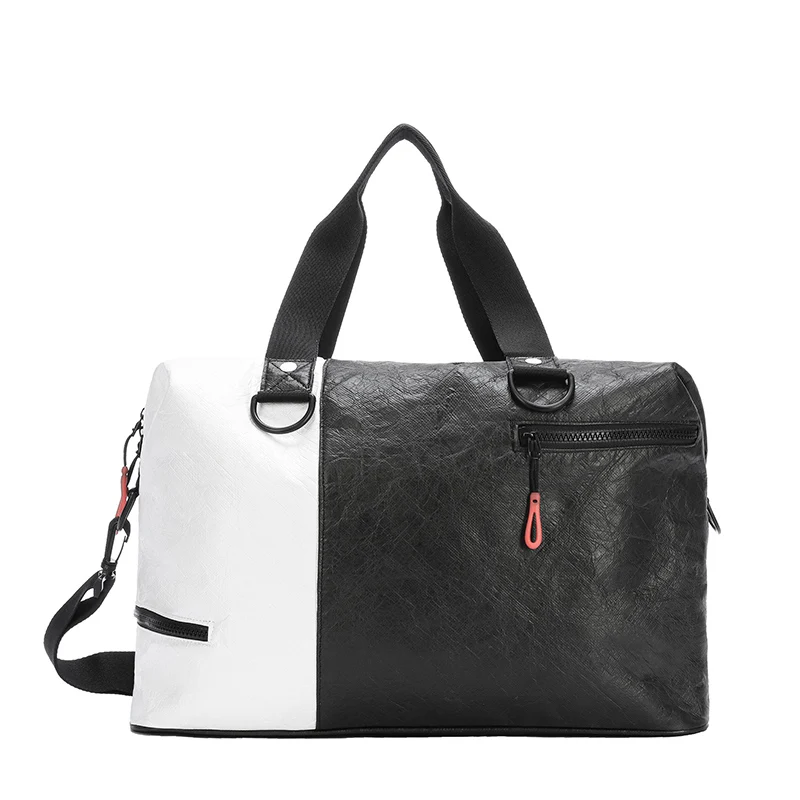 Union Eco Friendly Waterproof Outdoor Gym Sport Spend A Night Bag Unisex Tyvek Paper Duffle Luxury Travel Bags
