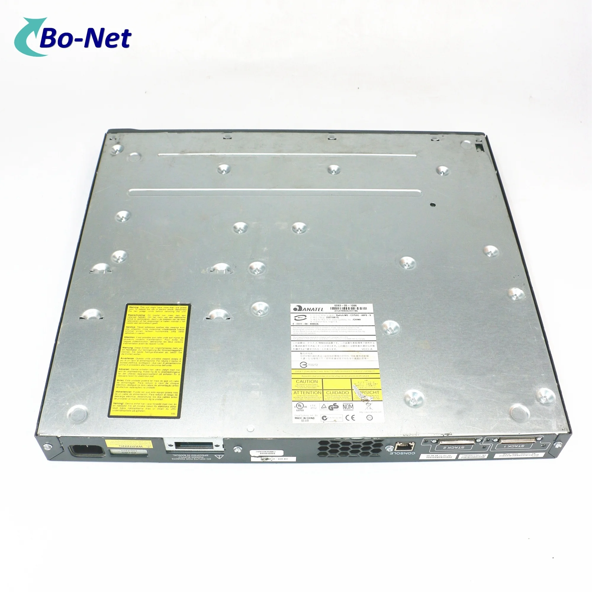 WS-C3750G-48PS-S Used 3750 Series 48 Port Gigabit Layer 3 Managed Stackable Switch