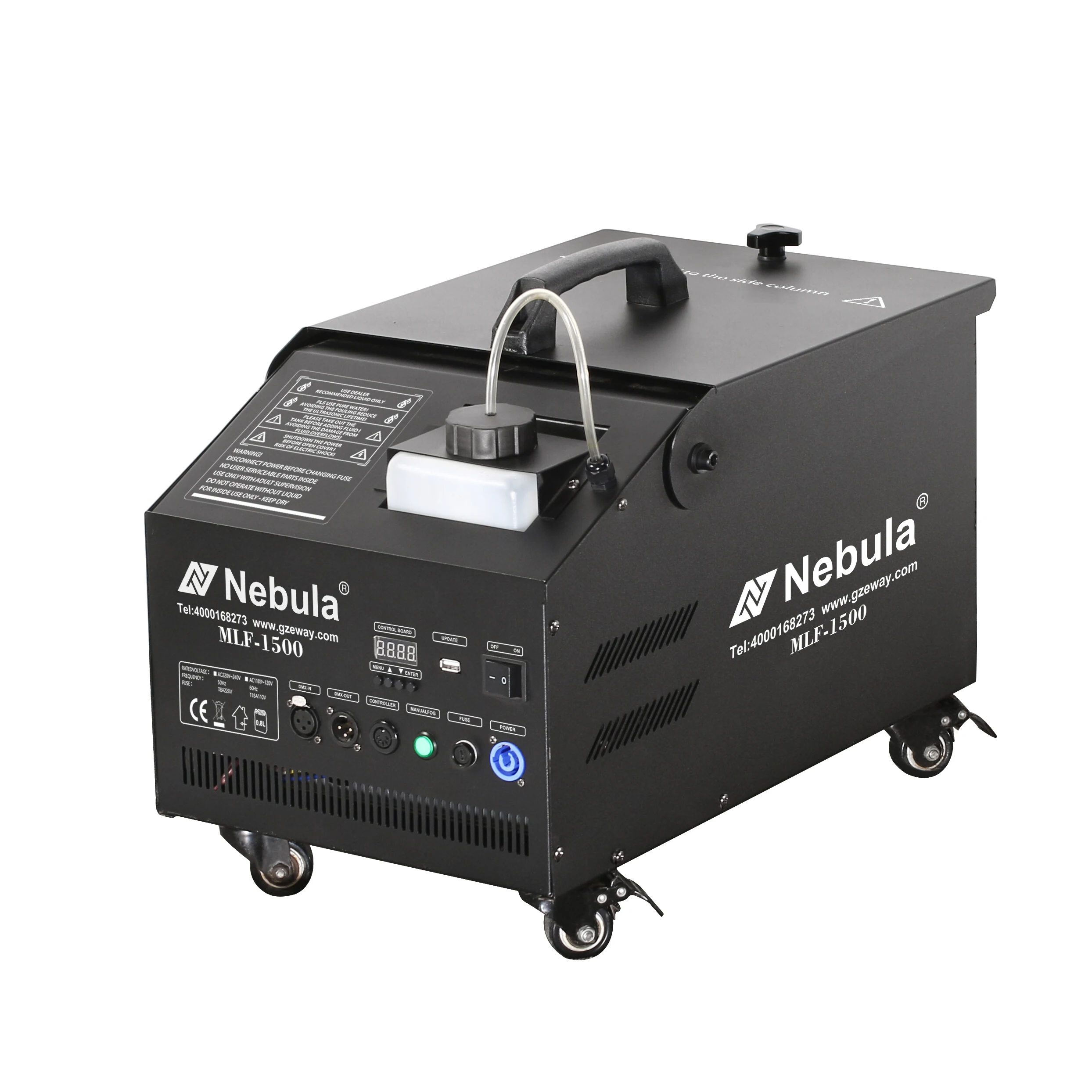 Stage Water Low Fog Machine Ultrasonic Refrigeration Principle For Machine DMX Heavy Fog Machine