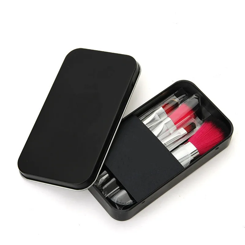 Cosmetics Makeup Brush Sets Pink Cute Design Kitty 7 Pcs Makeup Brushes Set