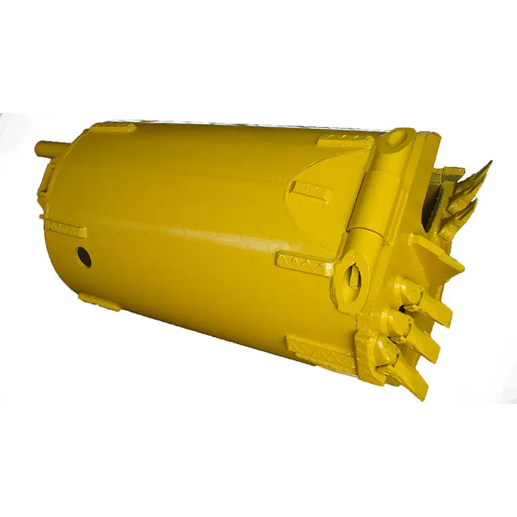 Bored pile boring tools drilling bucket with soil/flat teeth Soil drilling bucket 2200mm