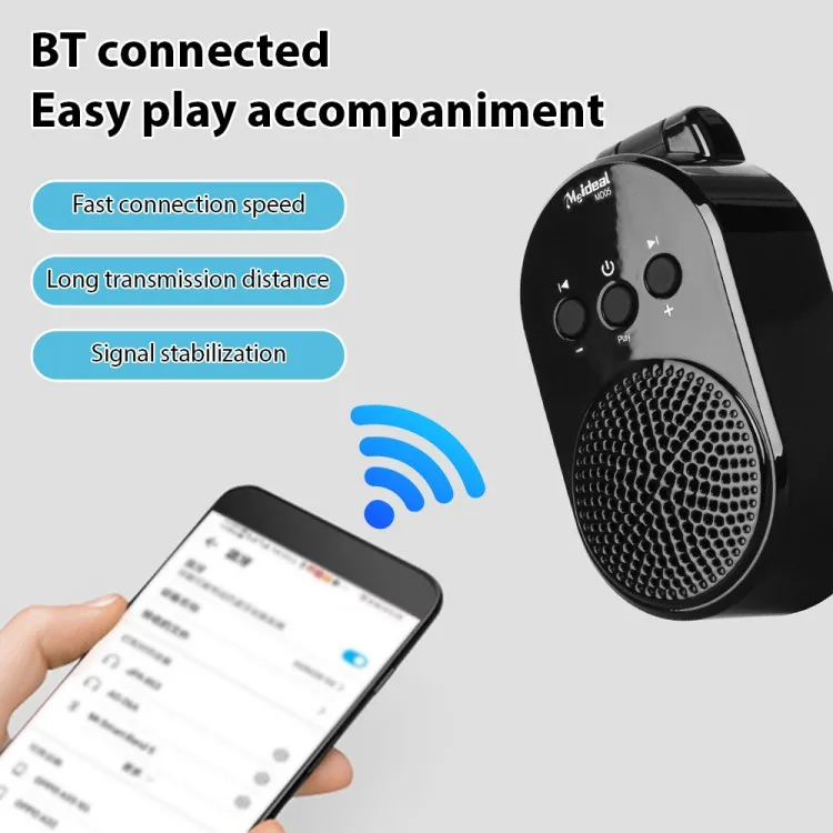 5W Guitar Amp BT Portable Plug-in Speaker for All Electric Guitars Wind Instruments Practice Amplifier Type-C Rechargeable 270 D