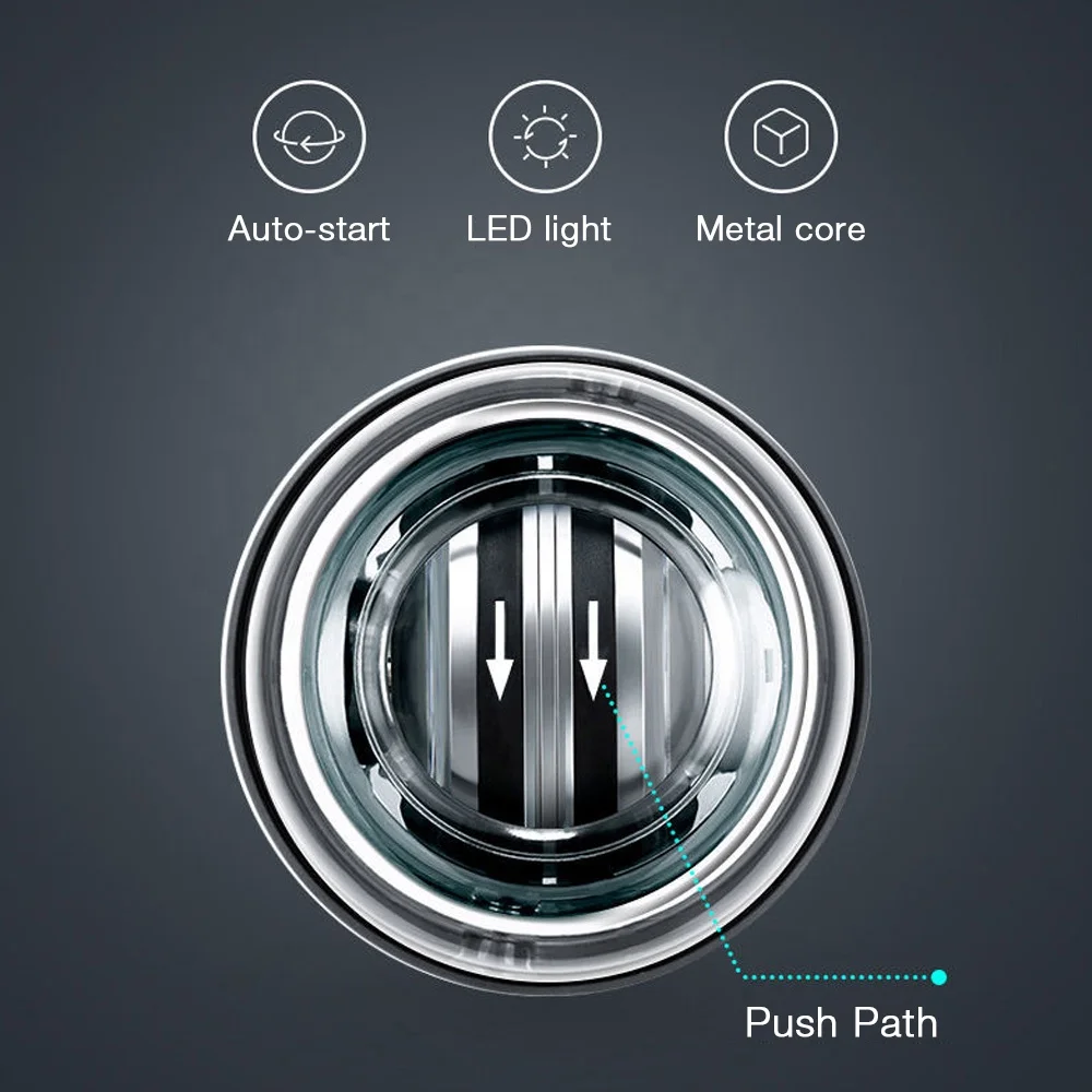 Высококачественный Регулируемый Самонастраивающийся светодиодный Мощный мяч для фитнеса, мяч на запястье для упражнений на руку