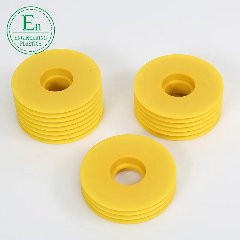 
Plastic factory injection processing custom spolyethylene plastic pulley supply MC nylon timing belt pulley 