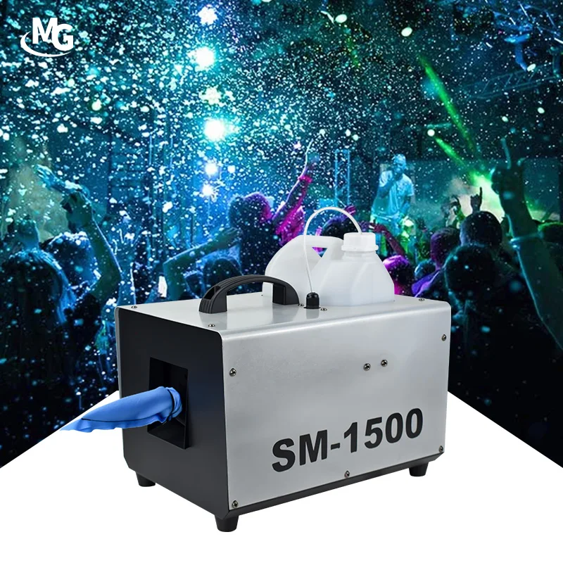 1500W Outdoor or Indoor Christmas Snow Making Machine Party Stage Effect Equipment Artificial Snow Machine for Festivals