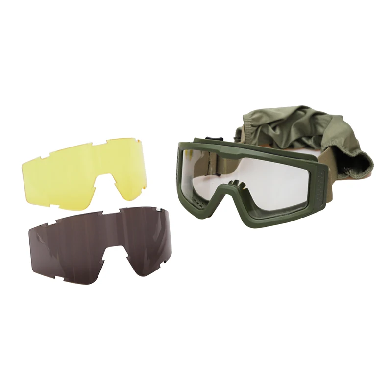 3.0mm ANSI Z87.1 New ANTI-UV ANTI-FOG OMG ACU impact Safety Prescription Ballistic Tactical Hiking Goggles  Mask Manufacturer