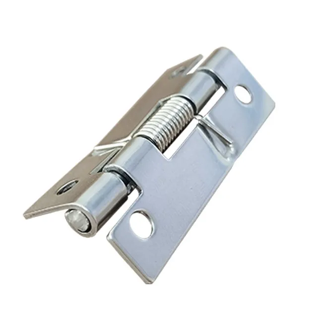 HM1232 Processing Customized 2 Inch Stainless Steel Spring Hinge Concealed 90 Degree Positioning Automatic Opening