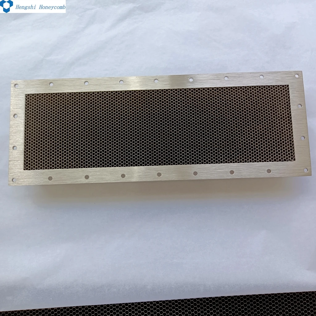 EMC EMI RF MRI Shielding Stainless Steel  Honeycomb Vent