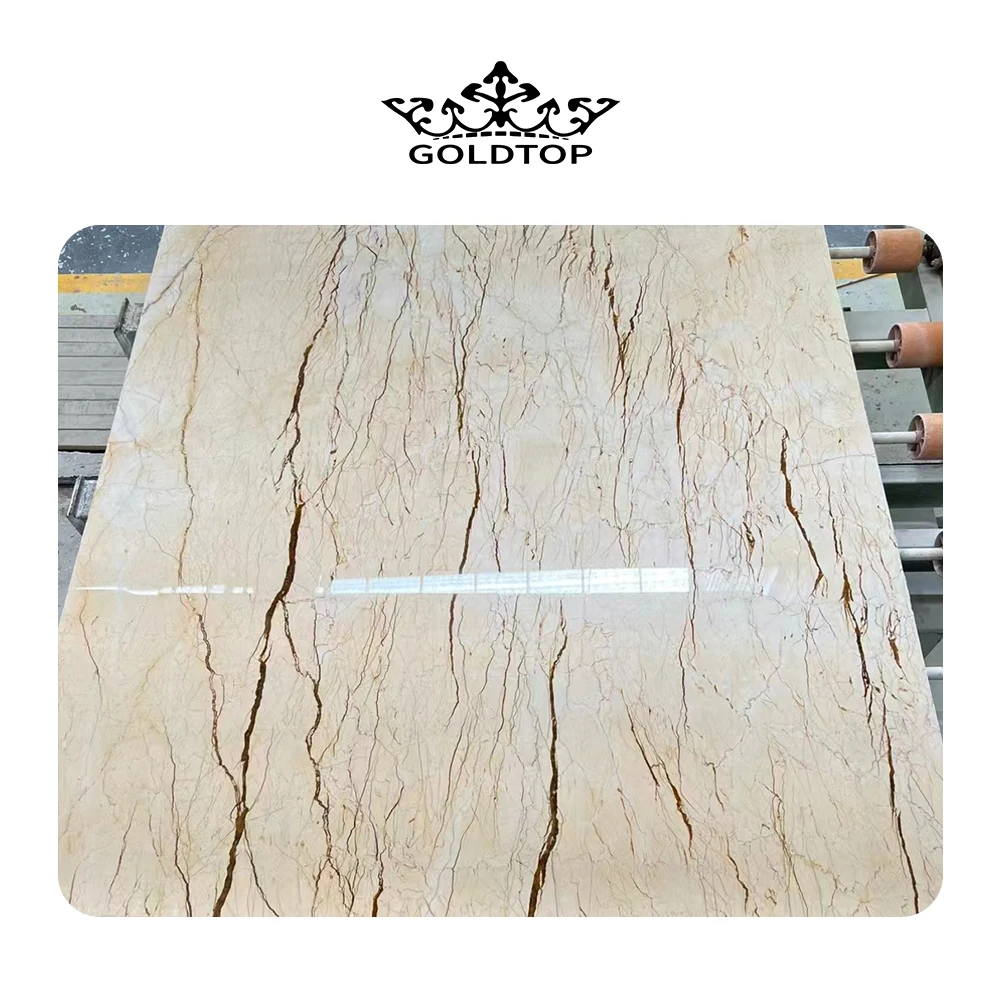 GOLDTOP OEM/ODM marmol losas mermer Worktop and Countertop Rosa light marble Slabs or Tiles for Home