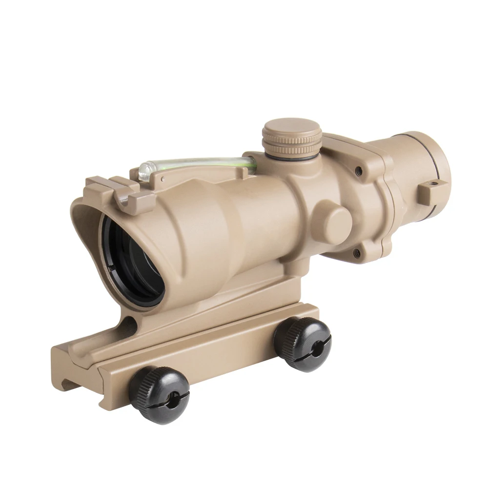 NcDe 4x32mm ACOG Model Riflescope Dual illumination Green Crosshair Reticle