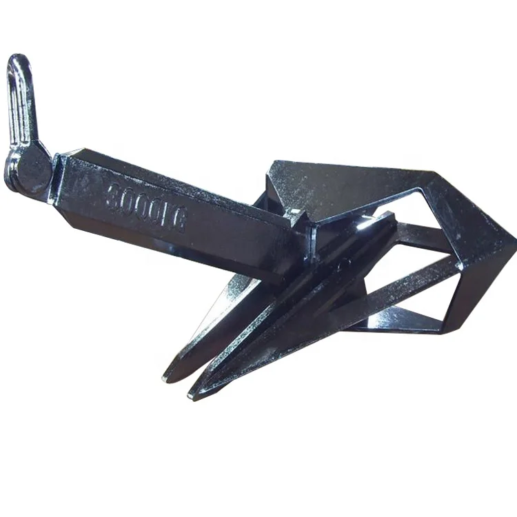 
Marine Steel Flipper High Holding Power Delta Anchor 