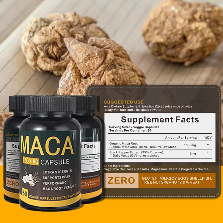 horb ach ashwagandha maca extract capsules 6-in-1 organic maca root & ashwagandha capsules 17 maca root 1000 500mg capsules