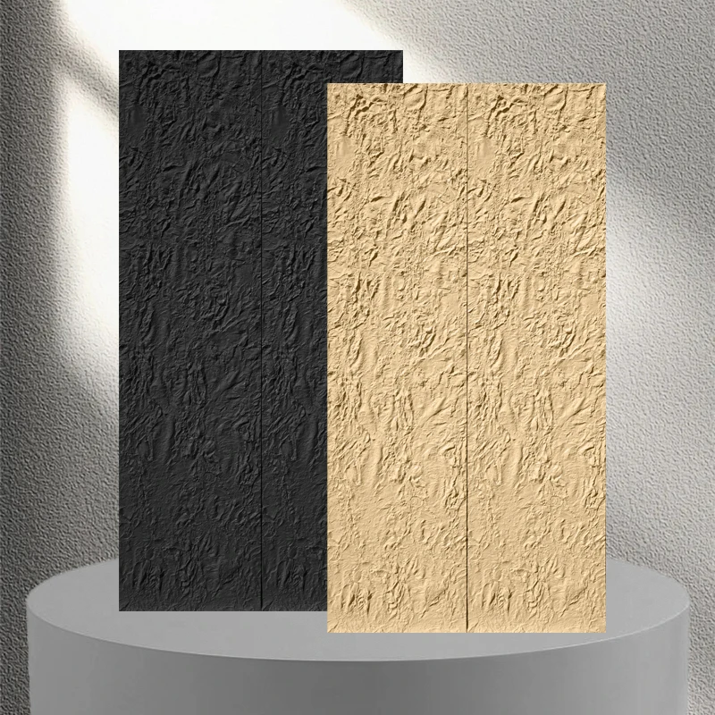Eco-friendly PU Small crushed stone moisture resistant wall panel  decorative culture brick  building material