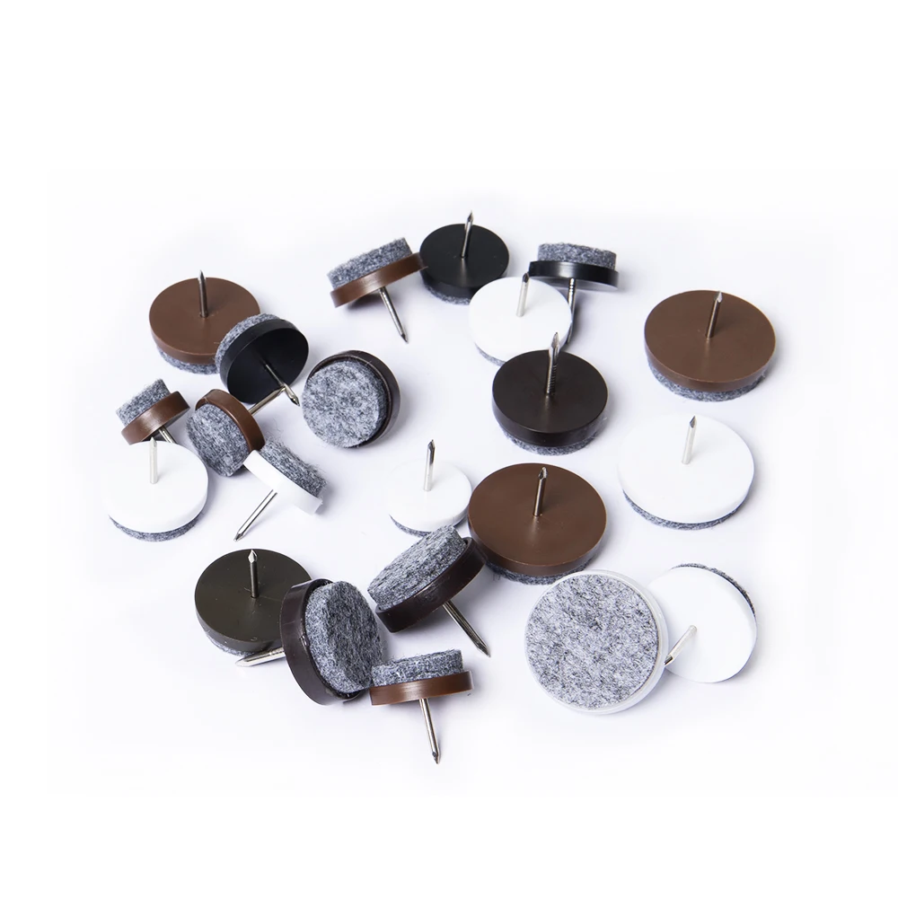 Felt Slider Furniture Felt Pad Round Heavy Duty Felt Glides Furniture Mover Glide Nail Glides Easy Sliders 1000 - 2999 pieces