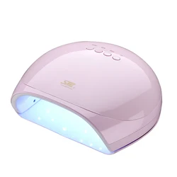 SML Private Label Black Smart Cordless Professional Sun UV Led Gel Nail Lamp Rechargeable