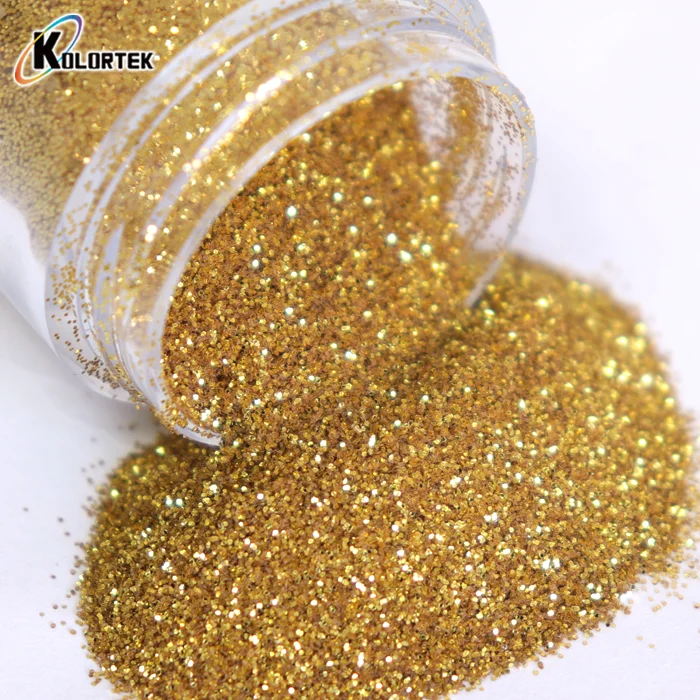 Hot selling holographic glitter powder nail art/resin/tumbler/crafts polyester bulk glitter