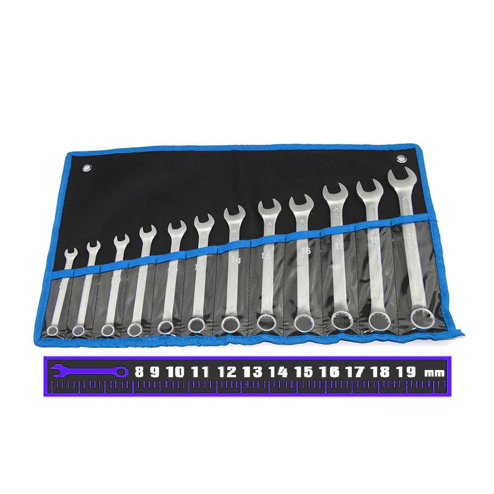 Combination Type Customized Packing10pcs Metric Wrench Tool Set