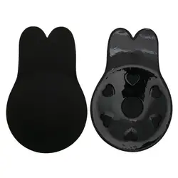 Rabbit Ear Self Adhesive Push Up Bras  Women Sticky Invisible Silicone Strapless Backless Pasties