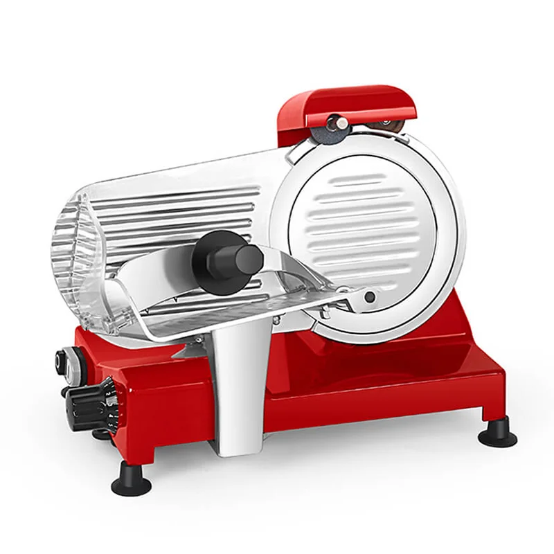 Commercial Or Home Stainless Steel Electric Meat Cutter Ham Bacon Beef Fresh Meat Slicer Frozen Cold Cut Meat Cutting Machine