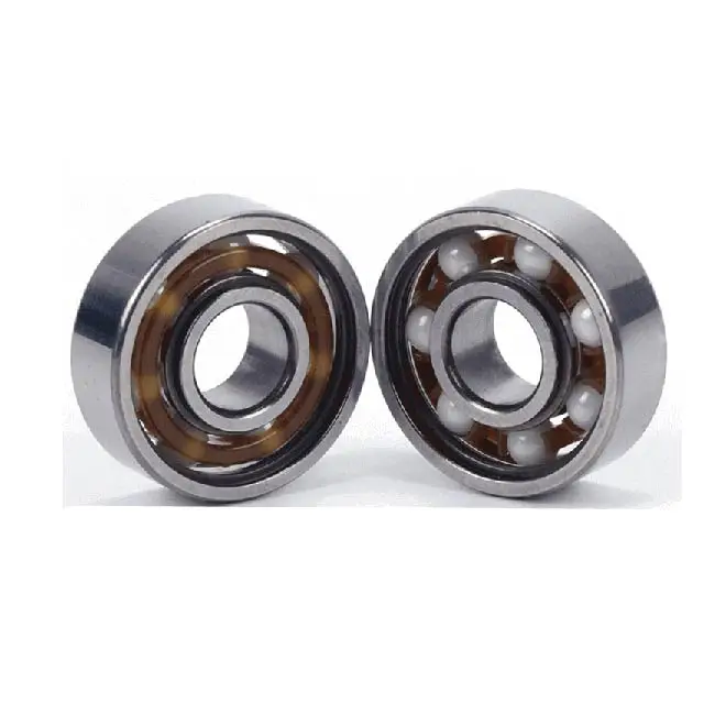 608RS Deep Groove Ball Bearing Custom Logo Ceramic Ball Bearing 8*22*7mm Hybrid Ceramic Bearing