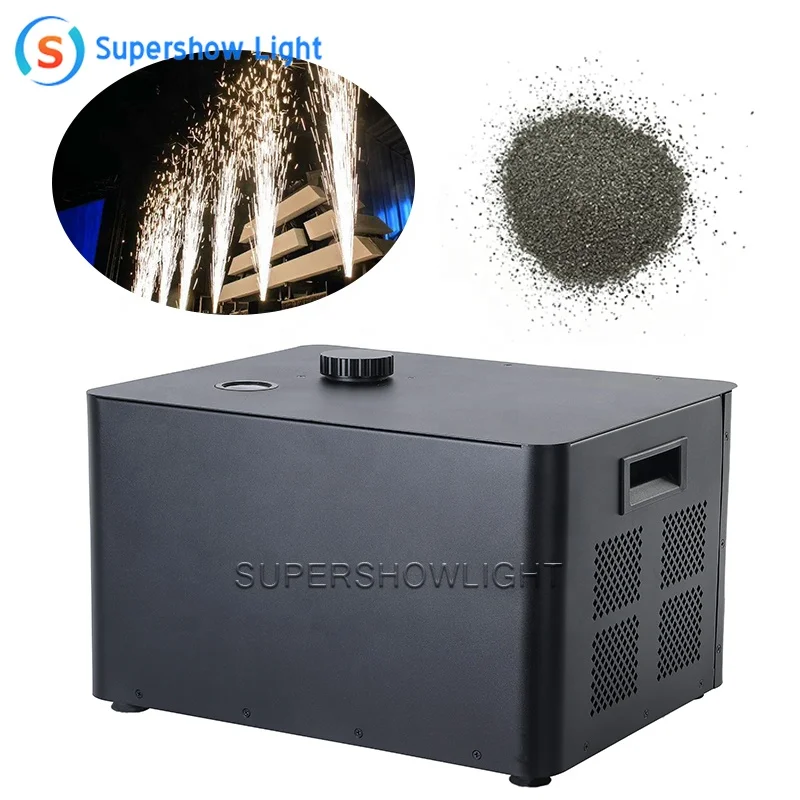 Supershow 10 Meters Height Waterproof Cold Spark Machine For Wedding Disco Dj Stage Show Cold Sparkler Machine