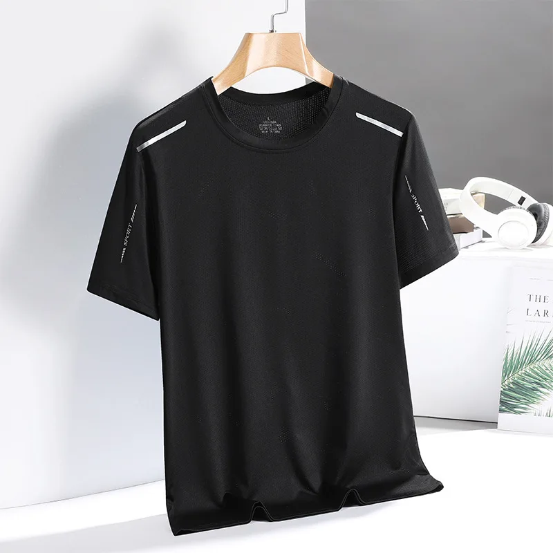 2022 Cheap Quick Dry Polyester Solid Color Printing Custom T-Shirt Running Men Oversized T-Shirt