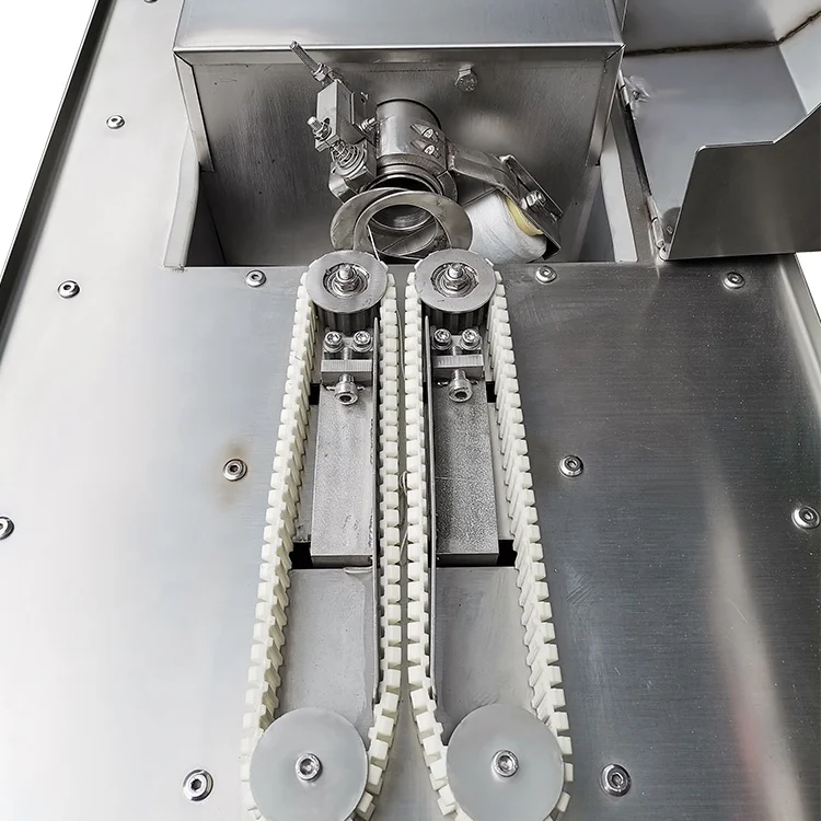 Automatic Sausage Filling Twisting Machine Wire Binding tying Making