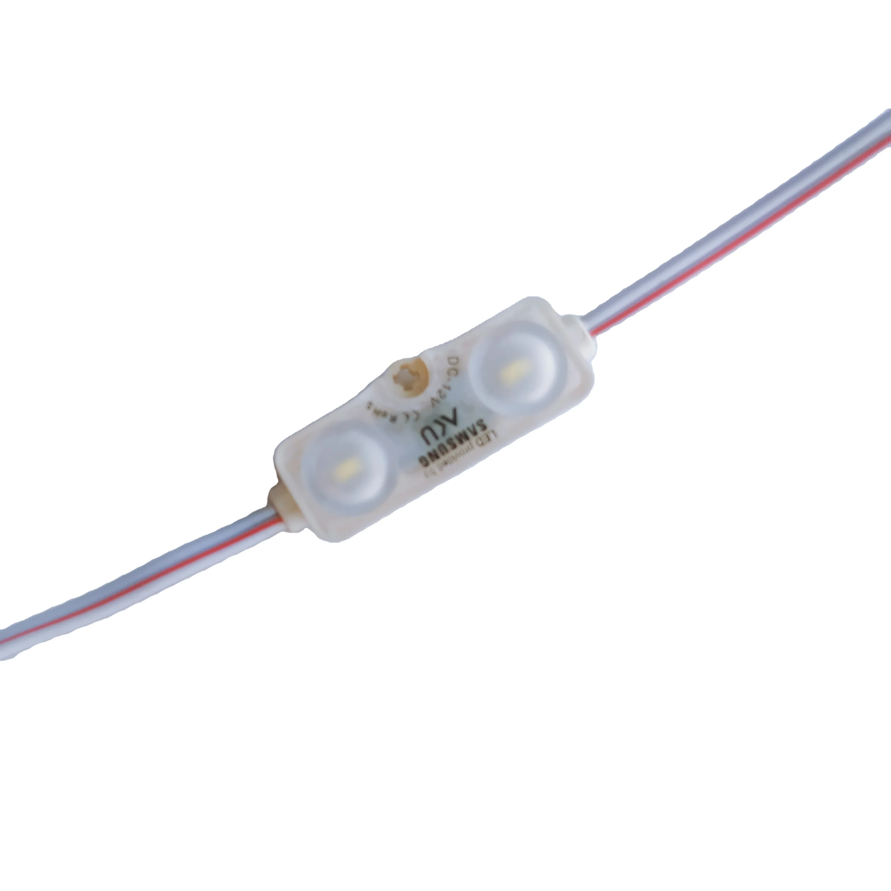 Низковольтный Светодиодный модуль 12 В постоянного тока 2835 smd 2 светодиода высокая яркость водонепроницаемый ip 67 лазерный логотип для рекламных вывесок