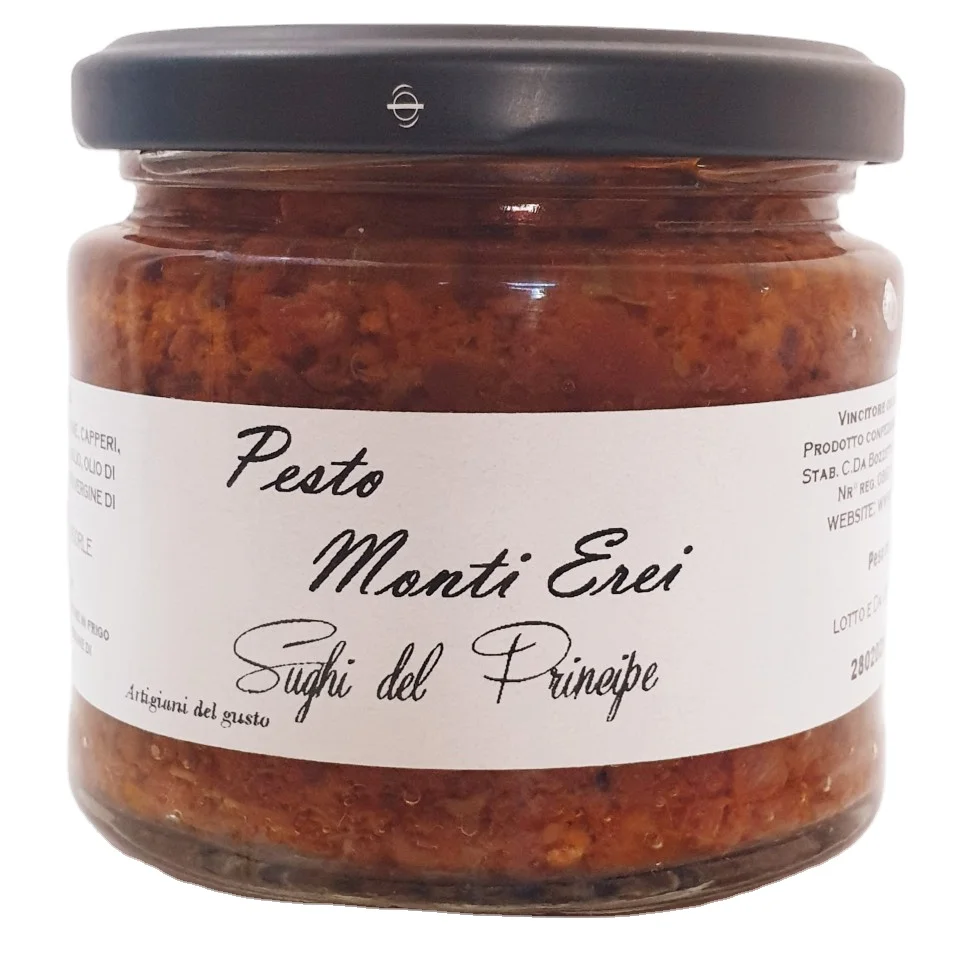 
Top Sicilian Pesto Monti Erei for Pasta Sauce made in Italy 