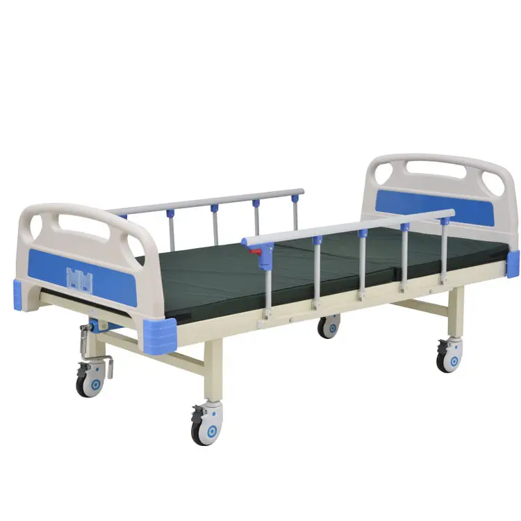 Hospital Outpatient Furniture Nursing Bed Manual Single Crank Patient Medical Bed