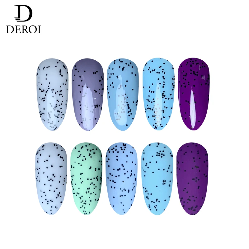 Wholesale Gel Polish Gold Flake Non wipe Top Base Coat Flake Top with High resistance