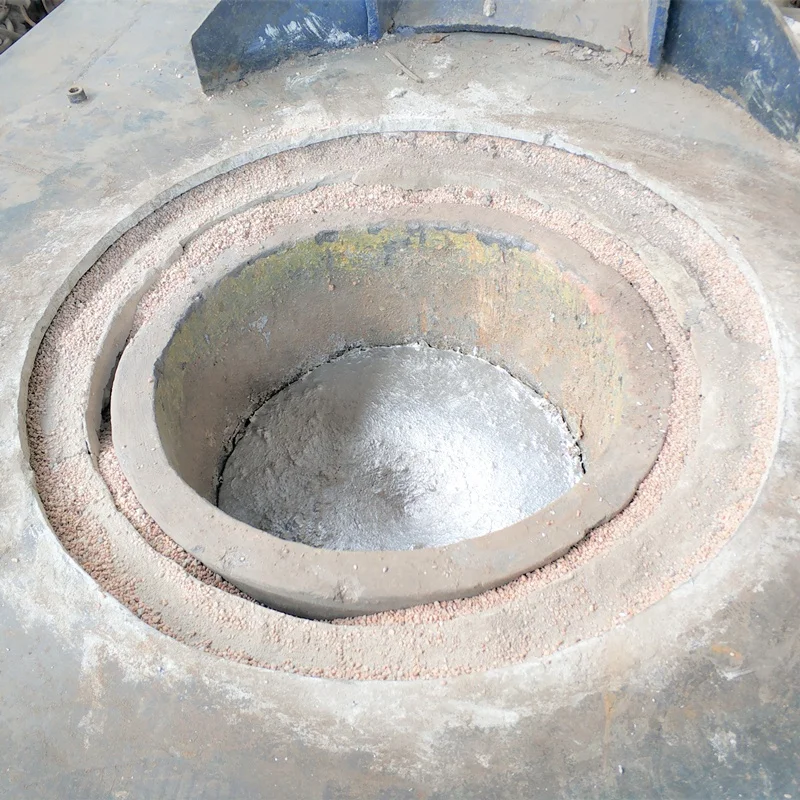 500kg Mixed Hertz alloy melting induction stirring melting furnace