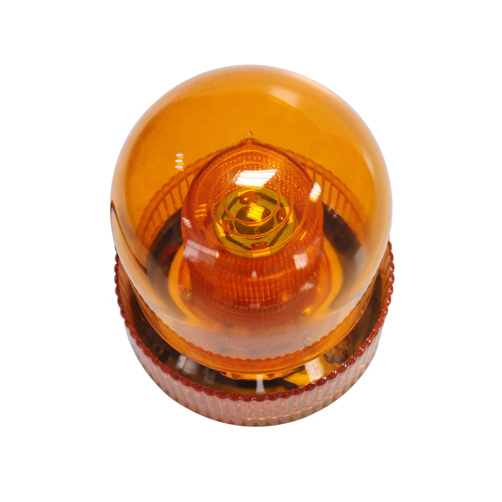 New school bus coach car fire truck round IP65 LED lantern roof warning light strobe flashing lamp