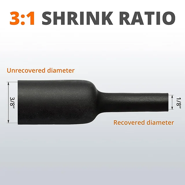 Heat Shrinkable Tubing Kit Assorted