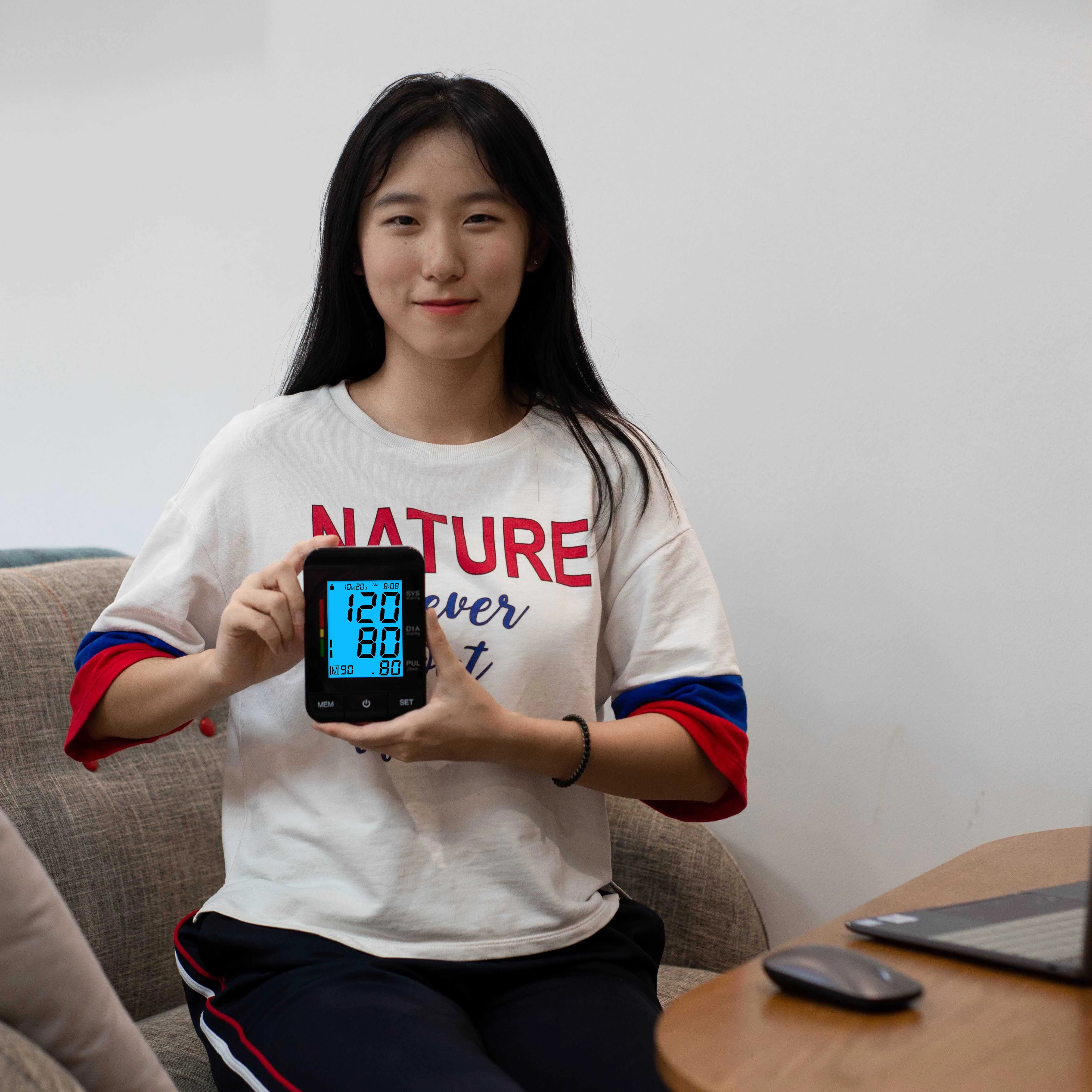 
BP Machine Backlight Automatic 24hr Ambulatory Digital electronic Blood Pressure Monitor 