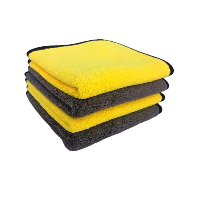 Coral Fleece Wash Microfiber Cloth Car Cleaning Microfiber Towel Car Drying Absorbent Towel car wash towel