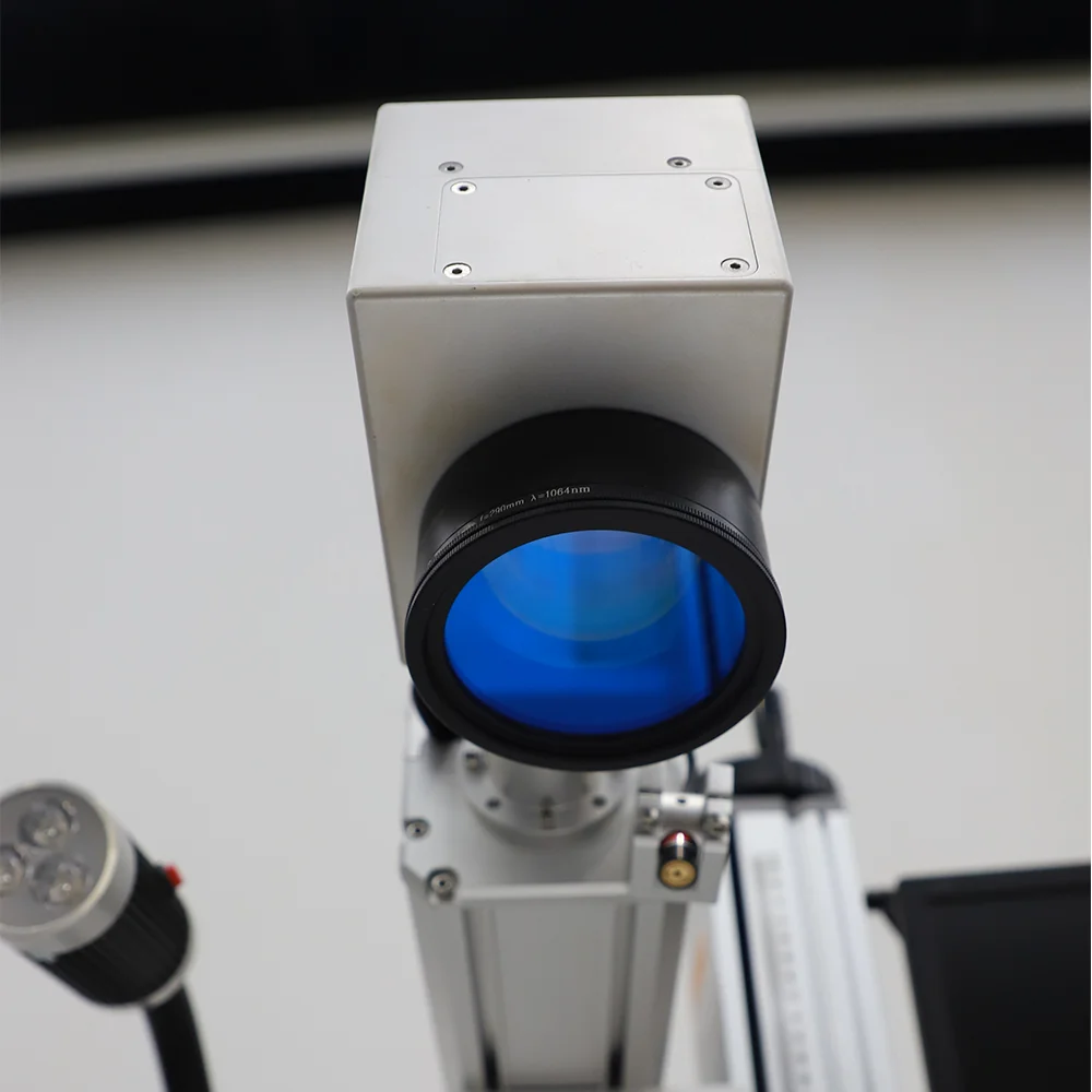 Portable Mini Enclosed Fiber Laser Marking Machine for Gold Silver Jewelry Gold Silver Plt Dw