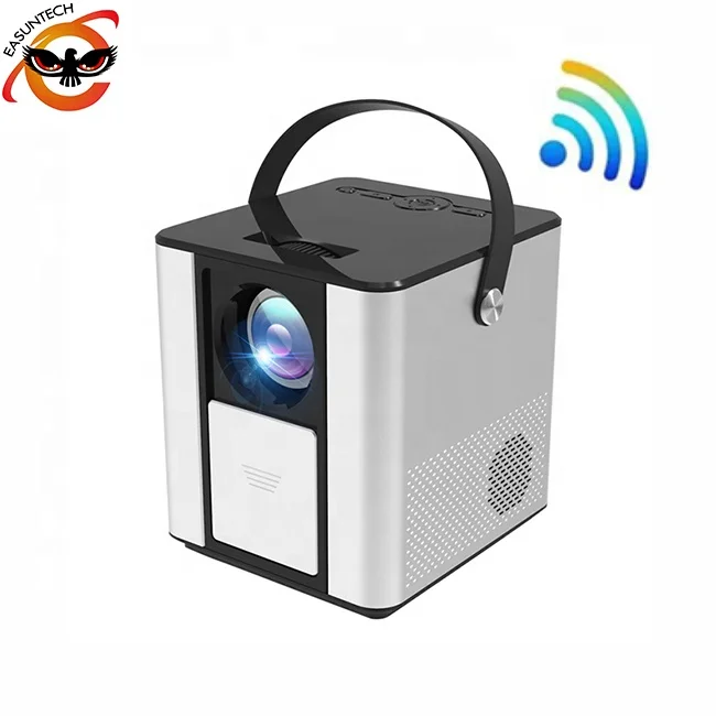 
full hd 1080p wireless android digital outdoor home theater lcd led portable mini projector for cell mobile phones smartphones 