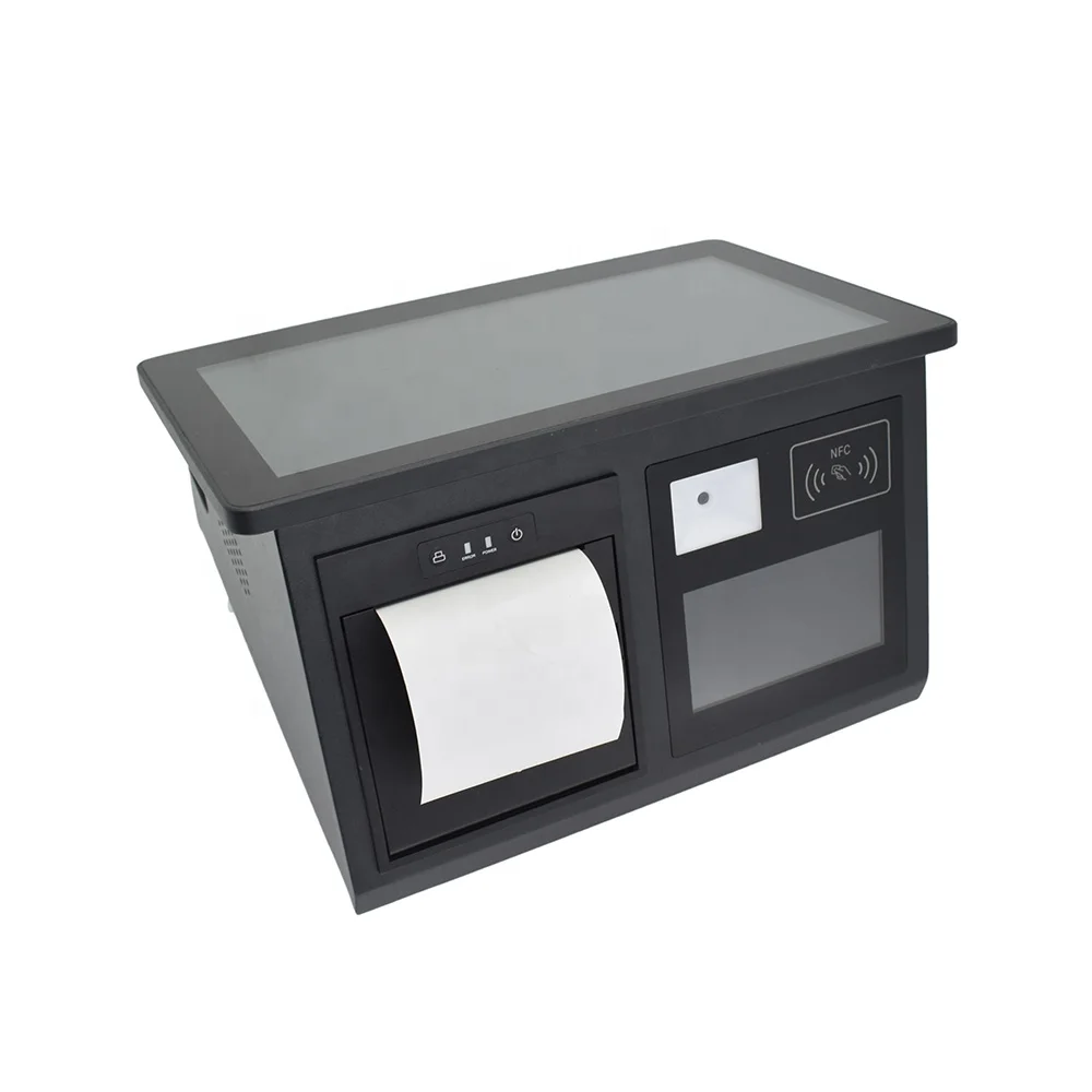 Metal Shell 11.6 Inch Cash Register Drawer Restaurant Windows All in One POS Terminal Machine on Desk