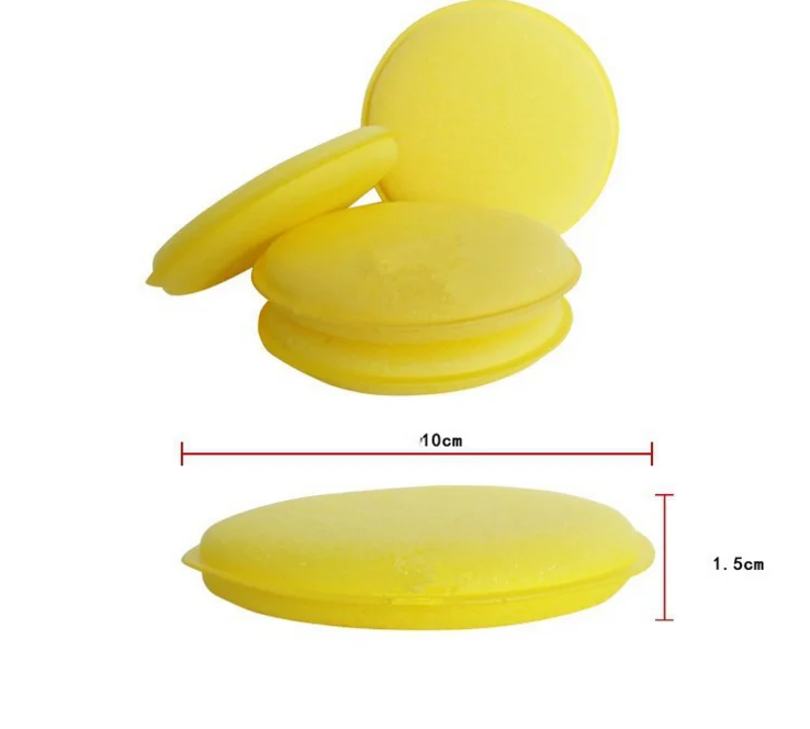Hot sale Best Foam Sponge Automobile Applicator car waxing polish cleaning sponge