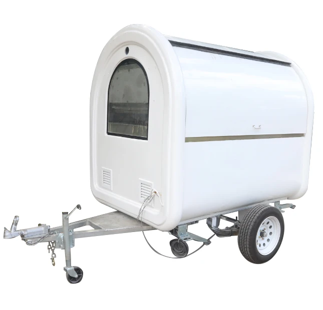 Small Ice Cream Truck Food Street Mobile Coffee Cart Food Trailer Concession Van fully equipped whole kitchen