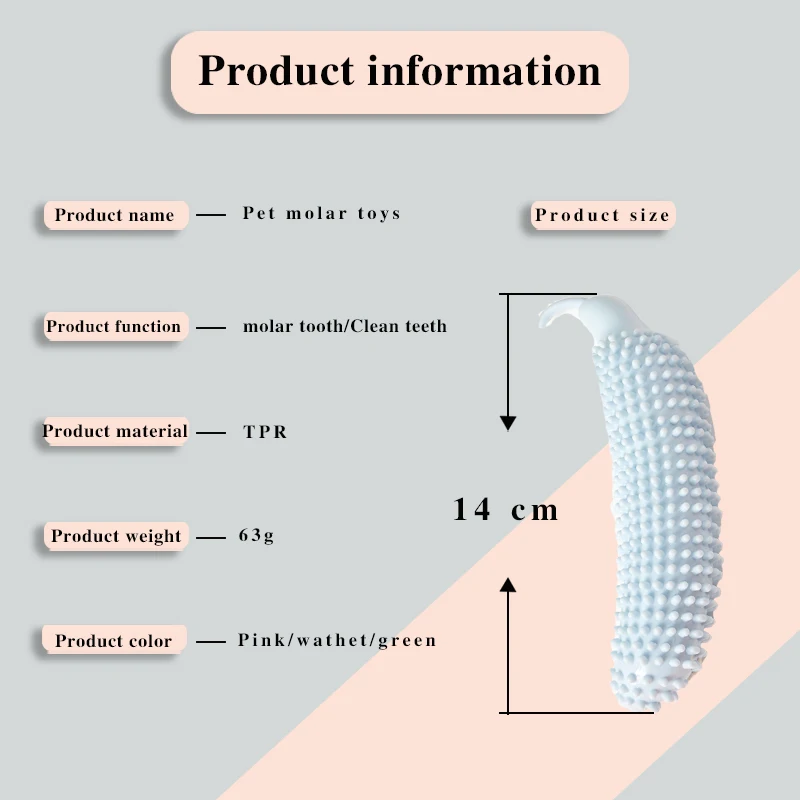 Convex Design Interactive Cleans Teeth Massages Gums Strong Chewing Hard Rubber Dog Chew Toy for Large Small Dogs
