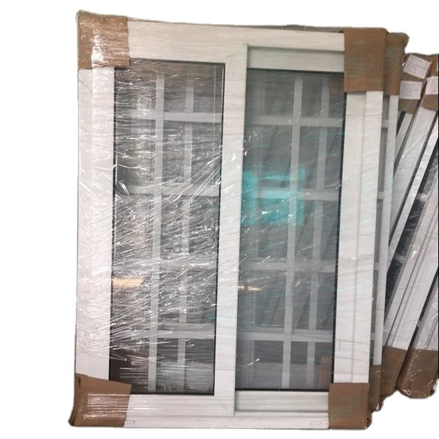 Best price new design pvc windows with iron steel  CE certification