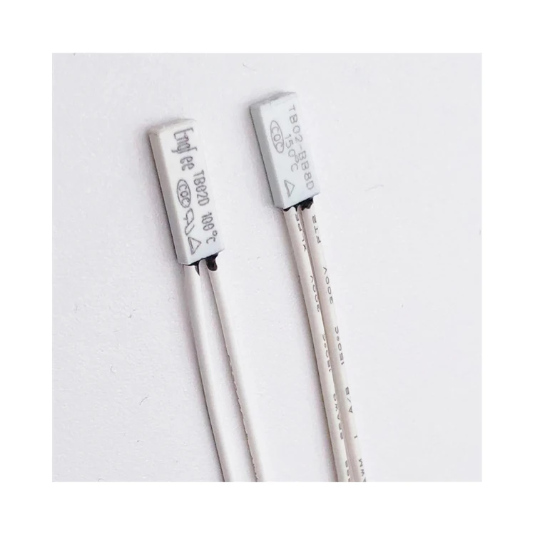 TB02 Series Lighting Bimetal Thermal Protector Overload Thermal Protector For Electric Water Heater