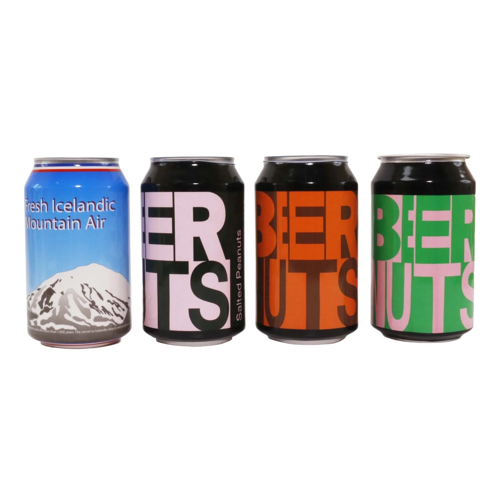 Customization 250ml 330ml 500ml Aluminum Beverages Metal Cans for Soft Drinks MC-02C