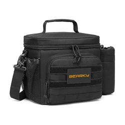 Outdoor New Multifunctional Cooler Bag Insulated Portable Picnic Tactical Water Bottle Bag Shoulder Large Capacity Lunch Bag