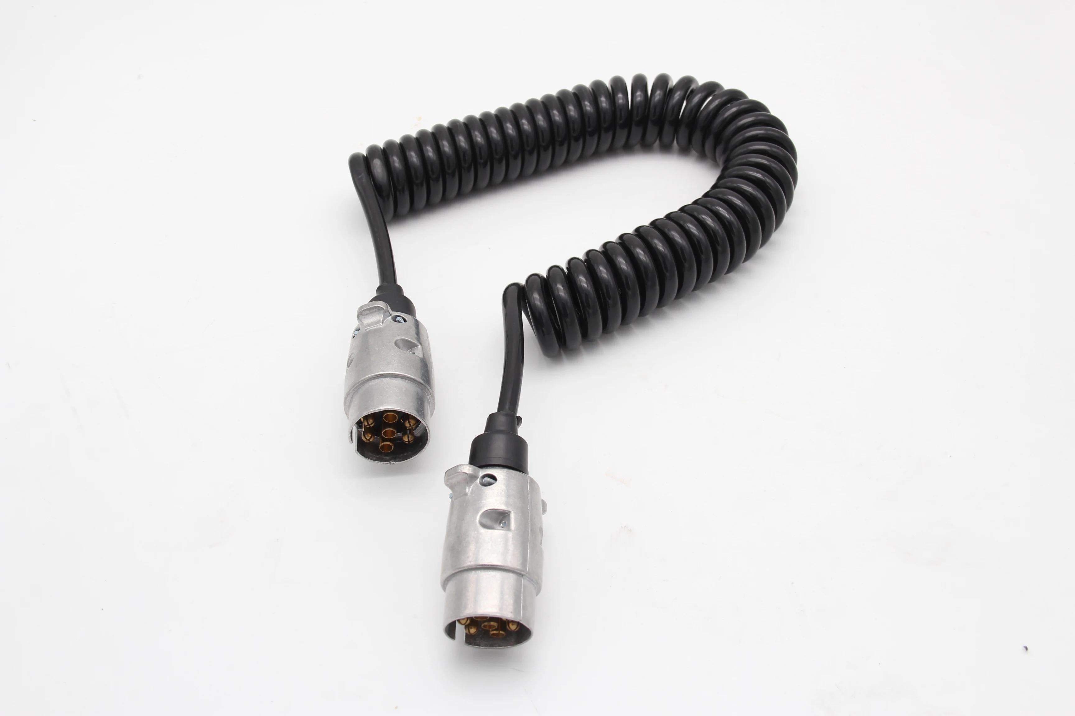 Made In China Best Quality 7 Pin Electric Extension Cable For Truck Trailer Power Spiral Cable