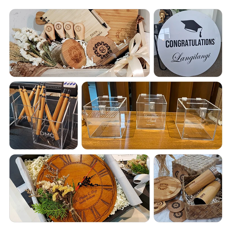 1310 CO2 Laser Cutting machine with TBI ball screw and PMI guide and rudia system 150W 260W 300W