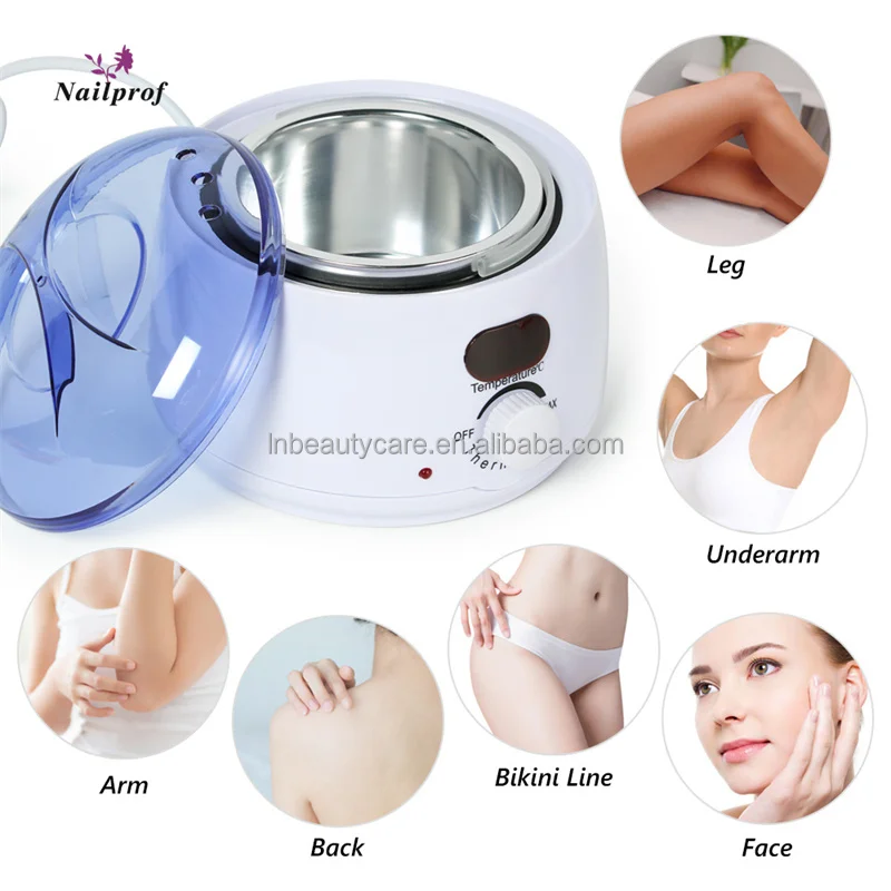 Naiprof New Models Silicone Single Pot Wax Melt Machine Private Label Digital Waxing Heater For Hair Removal
